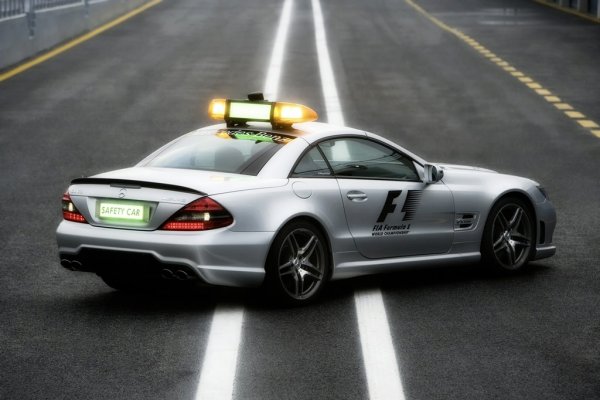 Mercedes Benz SL63 AMG Safety Car 2008.
